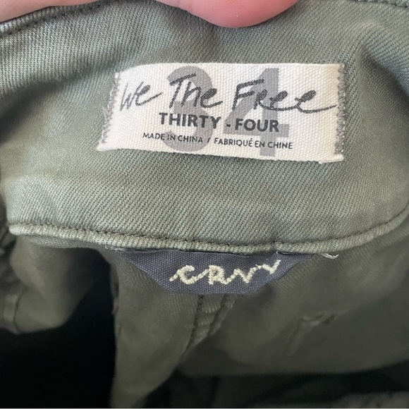 Free People Plus CRVY Lace Up Skinny Jeans - Picture 6 of 6